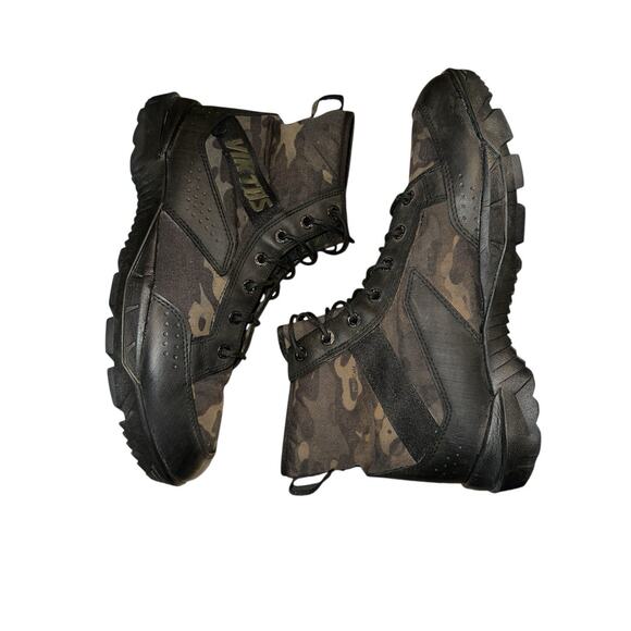VIKTOS Tactical Johnny Combat Military Waterproof Boots Mens Sz 13 Black Camo - Picture 6 of 10